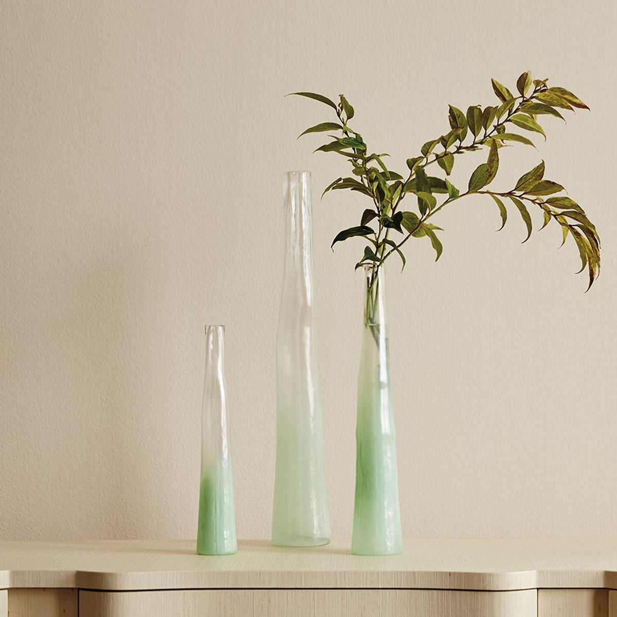 Ensemble de 3 vases Primavera