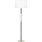 Flow Decor-3719-WHL-Table Lamps-Poppy-Silver
