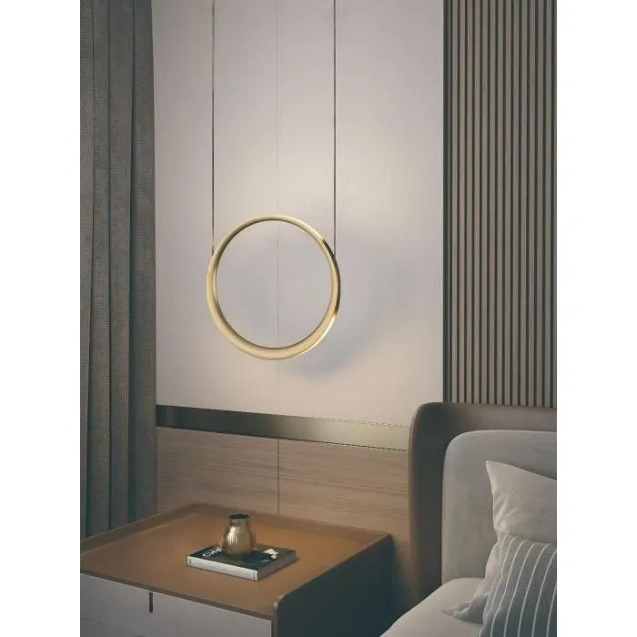 PageOne - PP121769-SAB - LED Pendant - Eternal - Satin Antique Brass