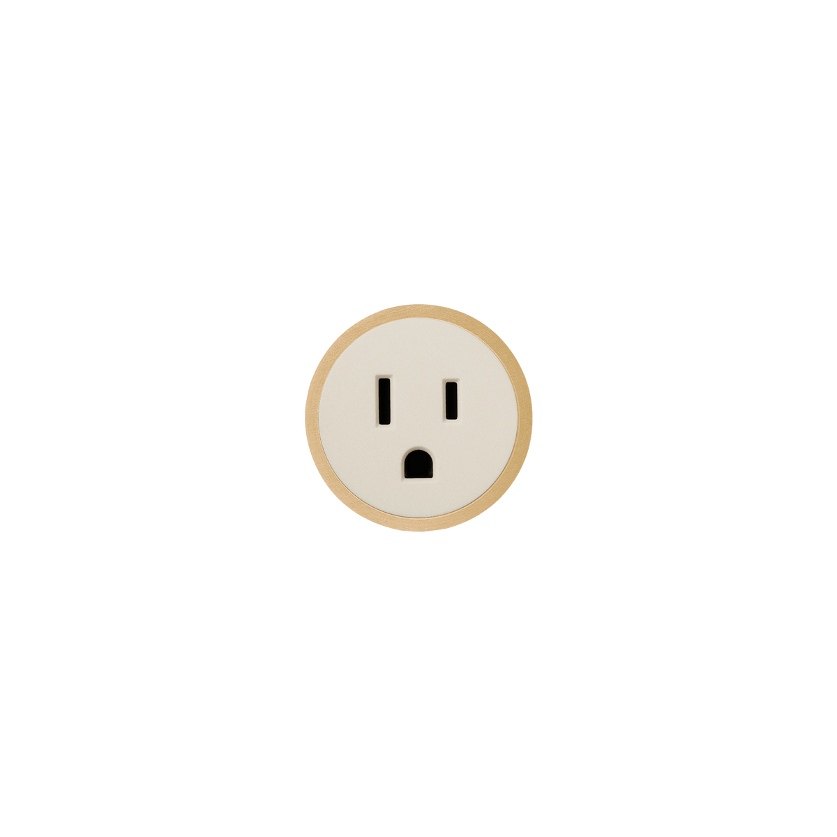 Prado 9000-0051 Small Trim Ring in Brushed Brass