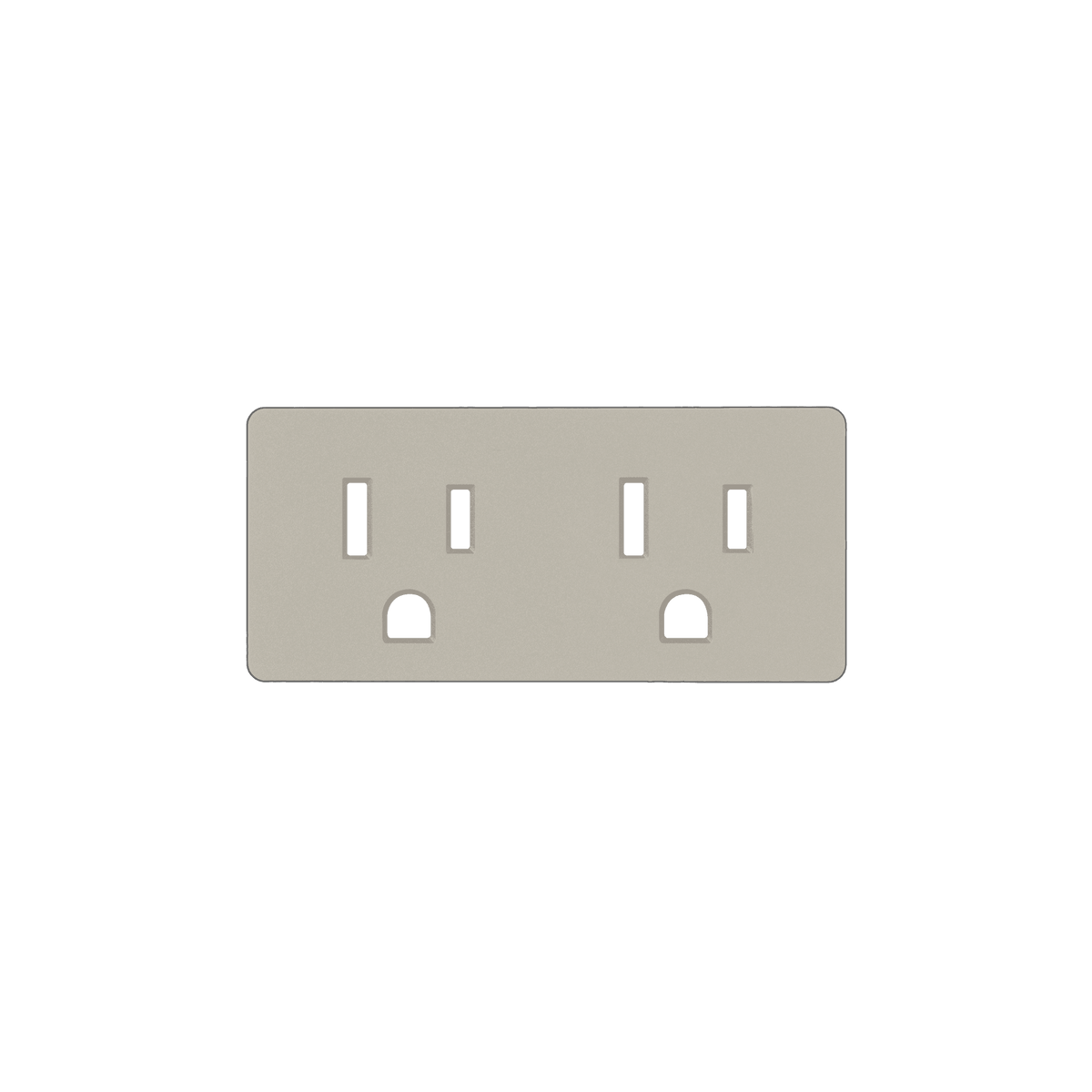 Prado 9001-0068 Outlet Cover Plate in Clay