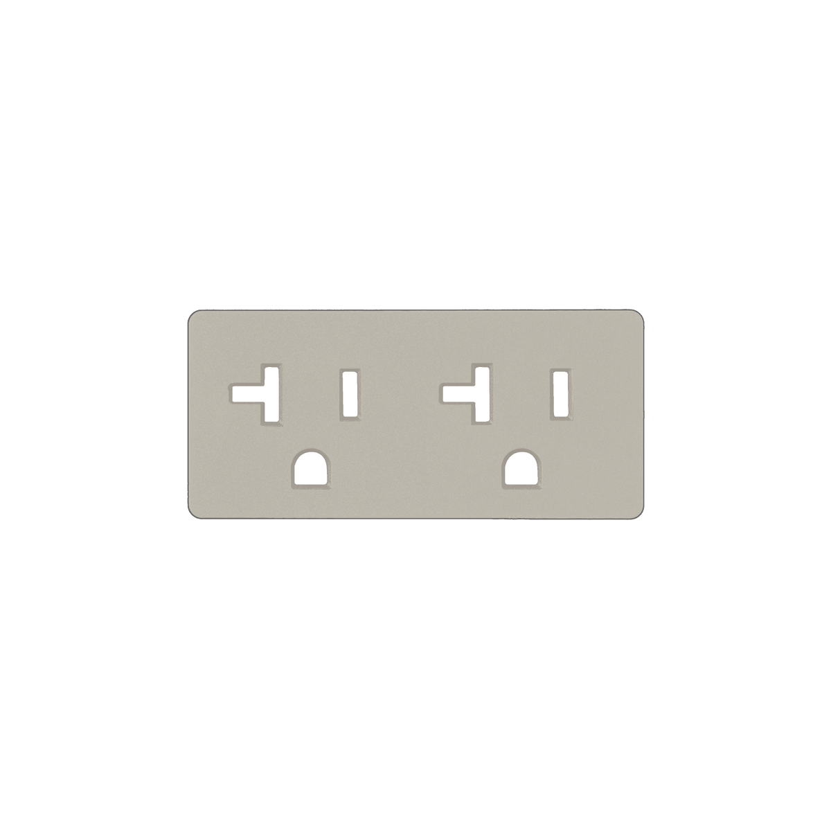 Prado 9001-0069 Outlet Cover Plate in Clay