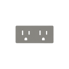 Prado 9001-0128 Outlet Cover Plate in Stone