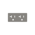 Prado 9001-0129 Outlet Cover Plate in Stone