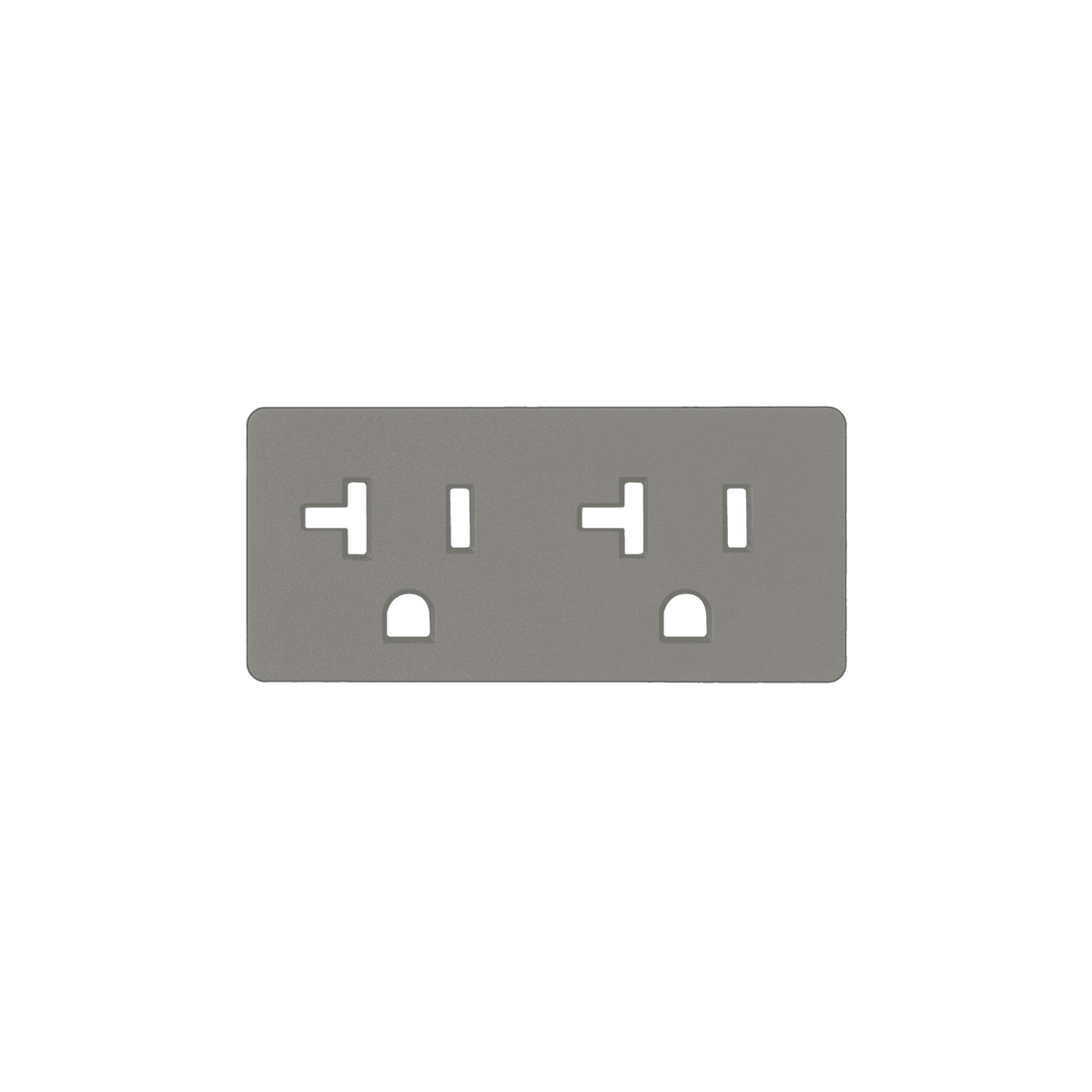 Prado 9001-0129 Outlet Cover Plate in Stone