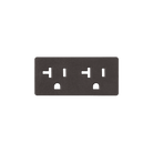 Prado 9001-1019 Outlet Cover Plate in Espresso