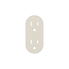 Prado 9100-0134 Outlet Cover Plate in Sand