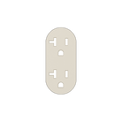 Prado 9100-0135 Outlet Cover Plate in Sand