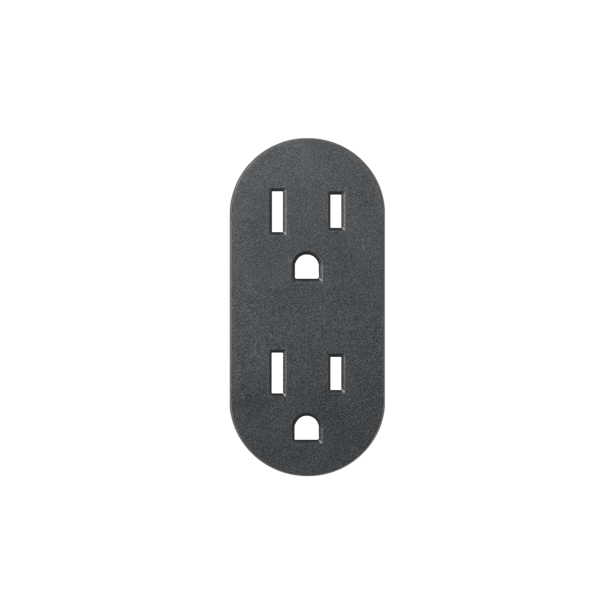 Prado 9100-0140 Outlet Cover Plate in Graphite
