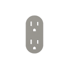Prado 9100-0142 Outlet Cover Plate in Stone