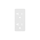 Prado 9100-0203 Outlet Cover Plate in White