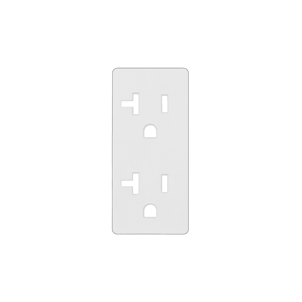 Prado 9100-0203 Outlet Cover Plate in White