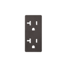Prado 9100-0209 Outlet Cover Plate in Espresso