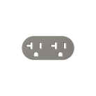 Prado 9000-0129 Outlet Cover Plate in Stone