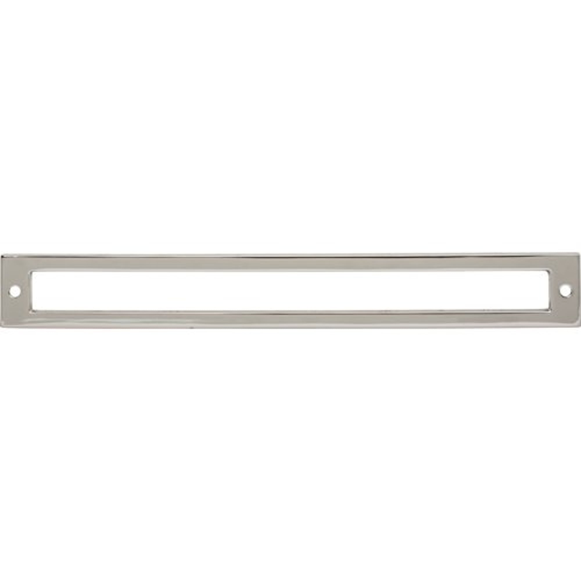 Top Knobs TK928PN Hollin Backplate in Polished Nickel