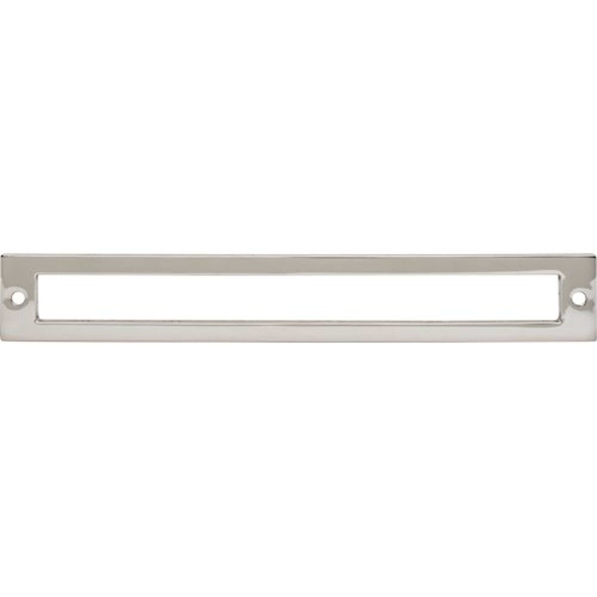 Top Knobs TK927PN Hollin Backplate in Polished Nickel