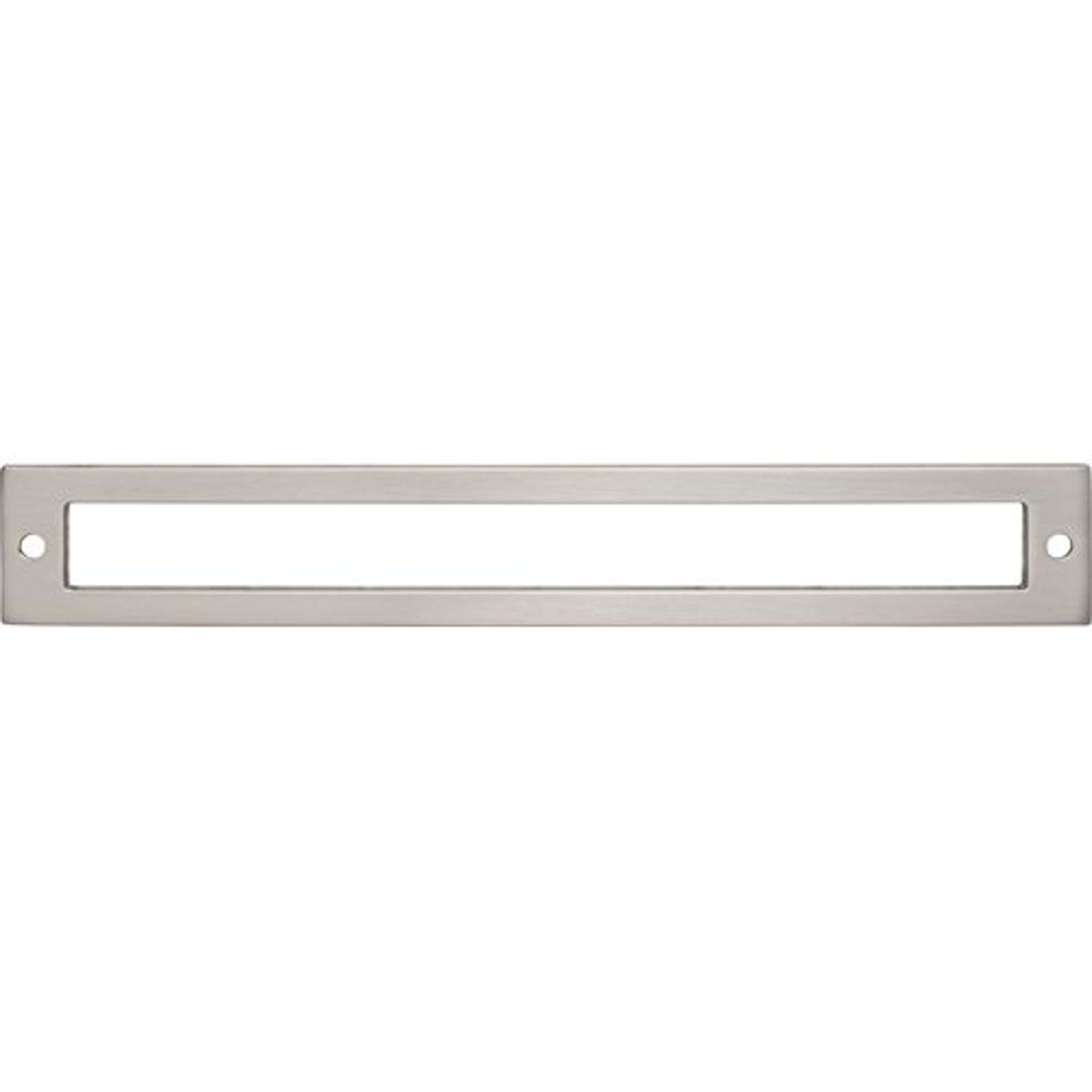 Top Knobs TK927BSN Hollin Backplate in Brushed Satin Nickel