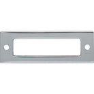 Top Knobs TK923PC Hollin Backplate in Polished Chrome