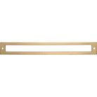 Top Knobs TK928HB Hollin Backplate in Honey Bronze