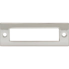 Top Knobs TK923PN Hollin Backplate in Polished Nickel
