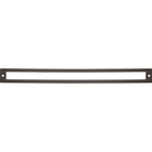 Top Knobs TK929AG Hollin Backplate in Ash Gray