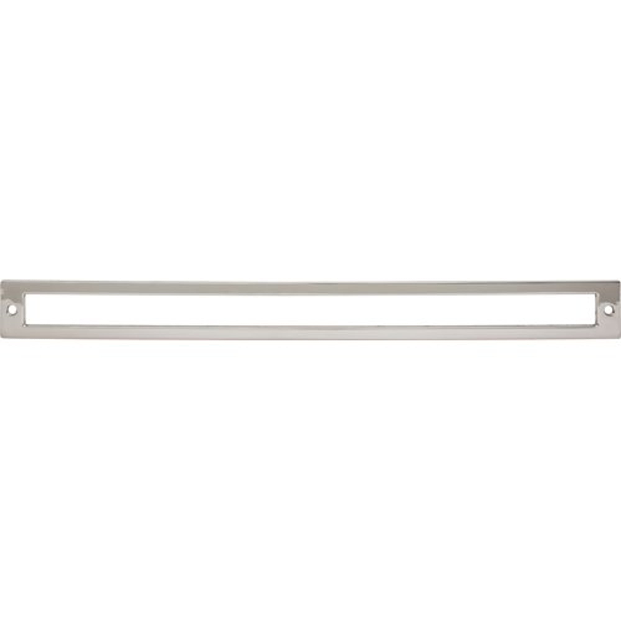 Top Knobs TK929PN Hollin Backplate in Polished Nickel