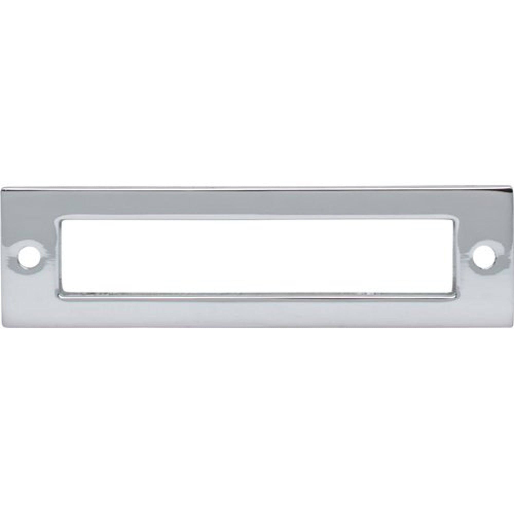 Top Knobs TK924PC Hollin Backplate in Polished Chrome