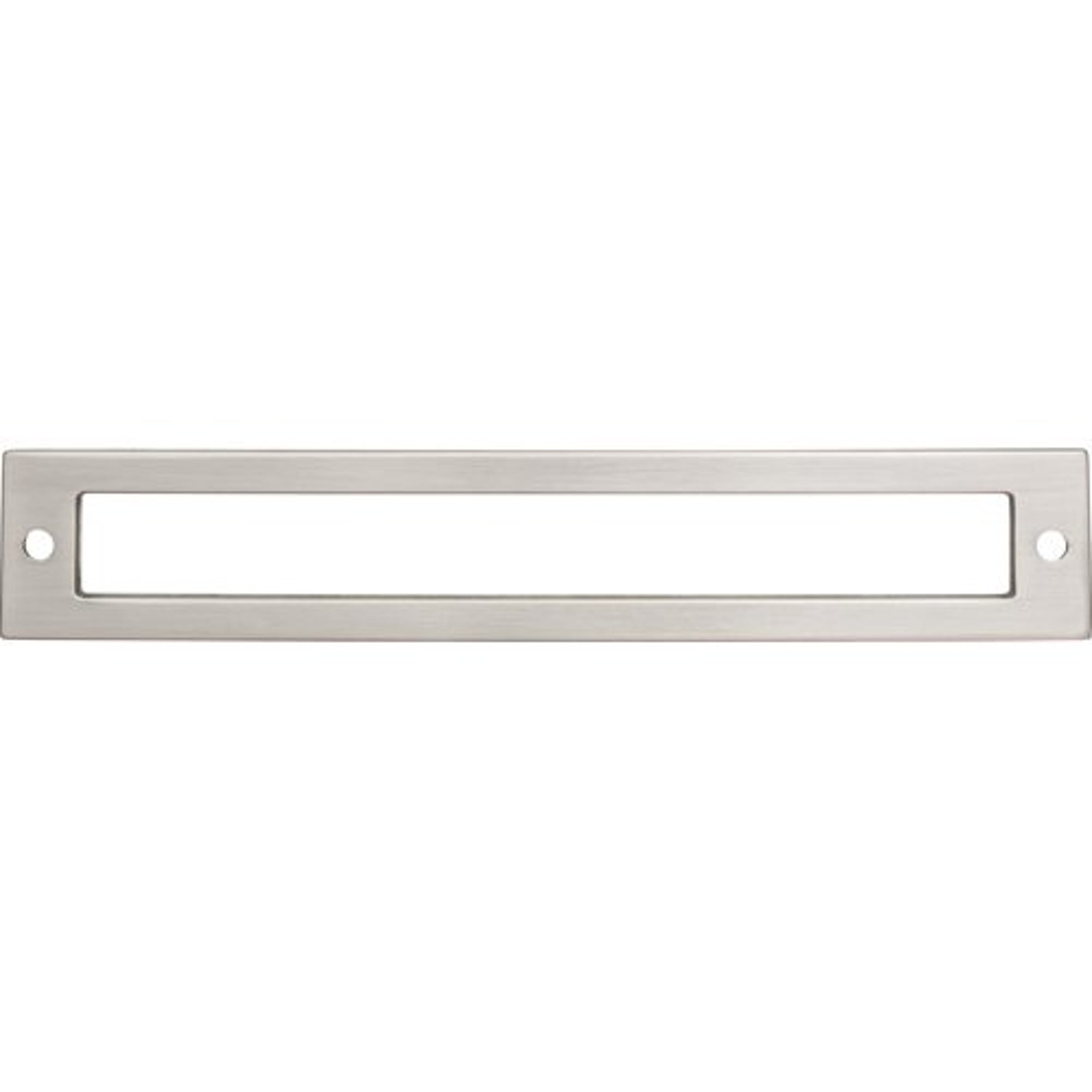 Top Knobs TK926BSN Hollin Backplate in Brushed Satin Nickel