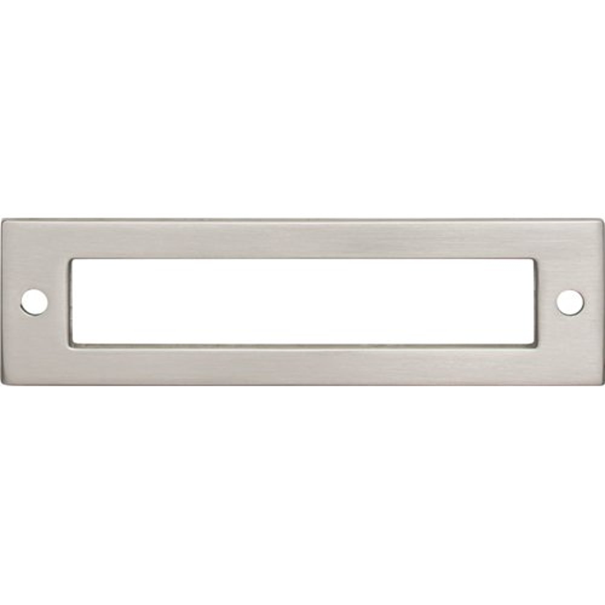 Top Knobs TK924BSN Hollin Backplate in Brushed Satin Nickel