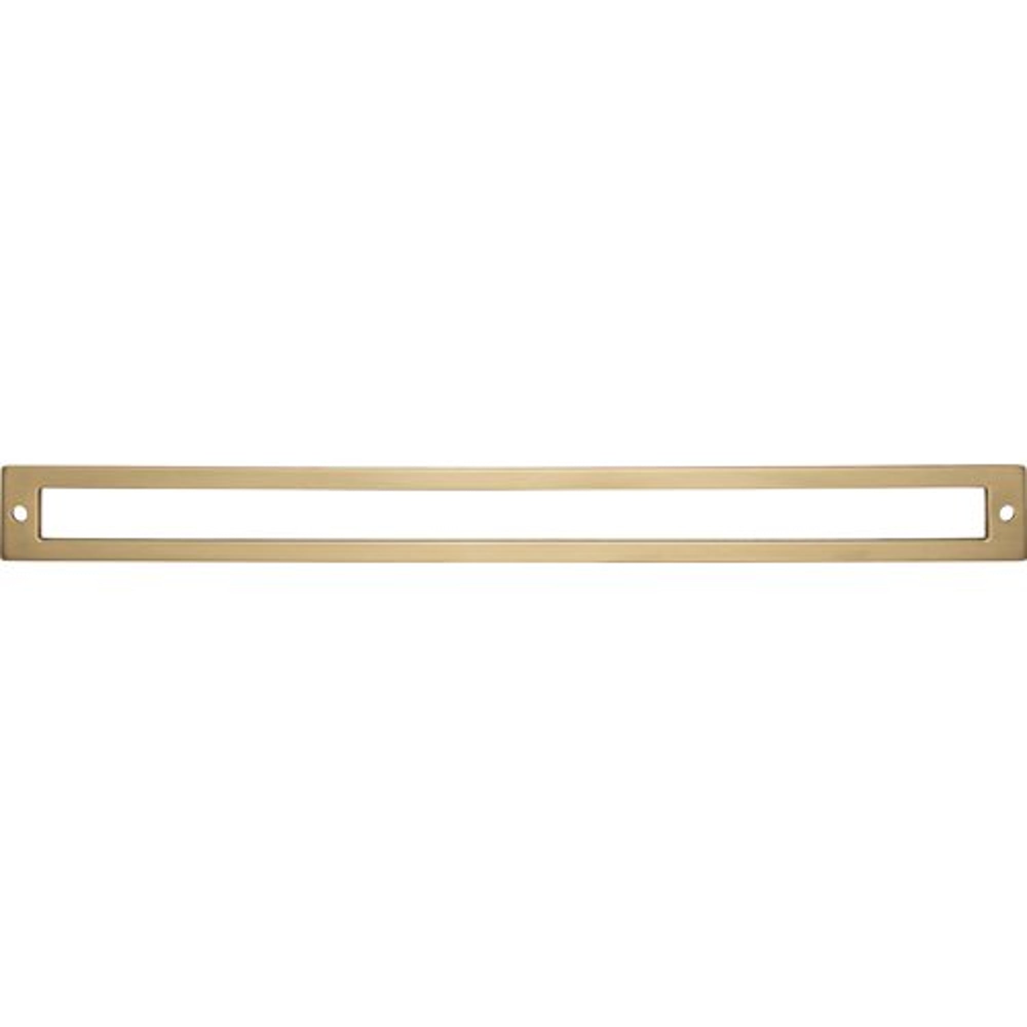 Top Knobs TK929HB Hollin Backplate in Honey Bronze