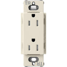Lutron - Claro & Satin Colors 15A TR Receptacle - SCRS-15-TR-PM | Montreal Lighting & Hardware