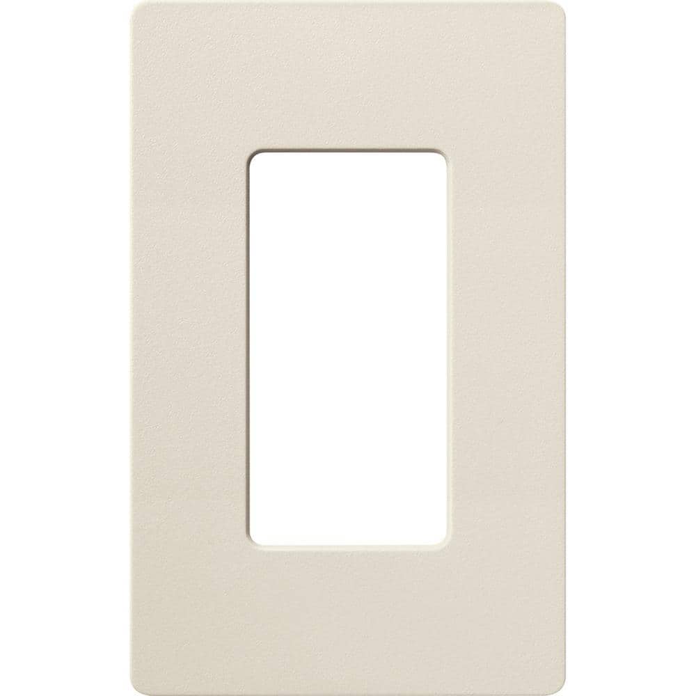 Lutron SC-3-PM Claro & Satin Colors Wallplate in Satin Pumice