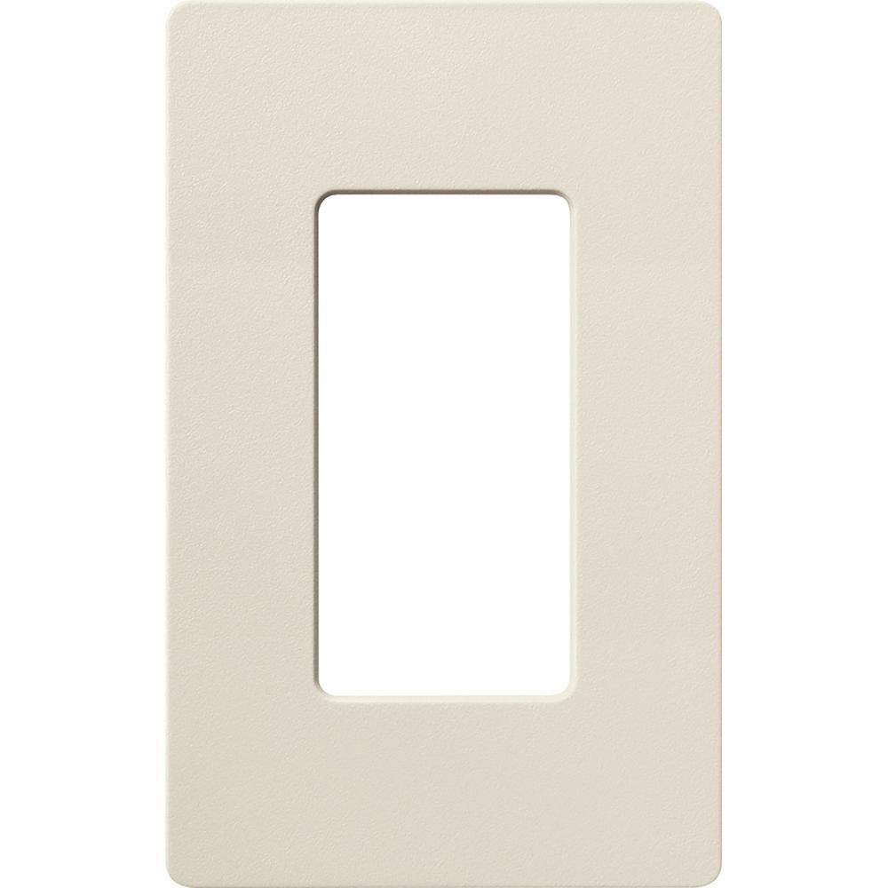Lutron SC-5-PM Claro & Satin Colors Wallplate in Satin Pumice