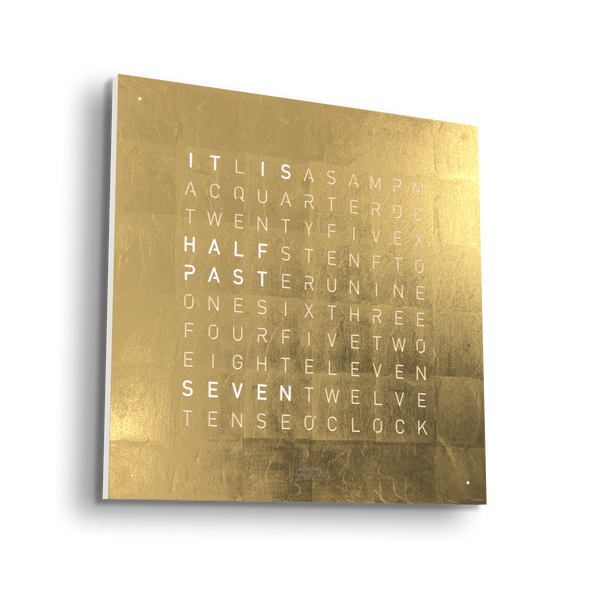 QLOCKTWO EARTH 45 Édition Créateur Or