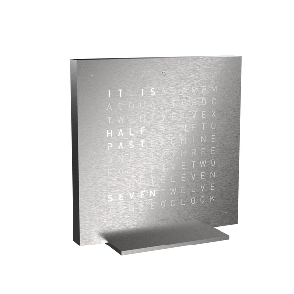 QLOCKTWO EARTH 13.5 Full Metal