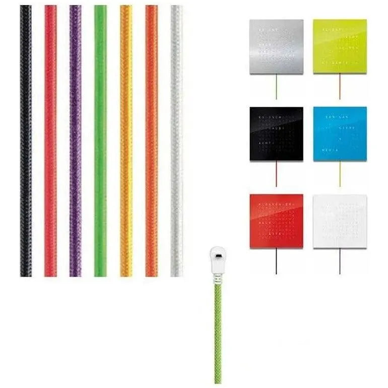 Qlocktwo - QLOCKTWO CLASSIC Wall Clock - Qable Only - QT-CLASSIC-QBL-YL | Montreal Lighting & Hardware