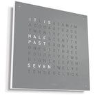 Qlocktwo - QLOCKTWO CLASSIC Wall Clock - QT-CLASSIC-EN-GP | Montreal Lighting & Hardware