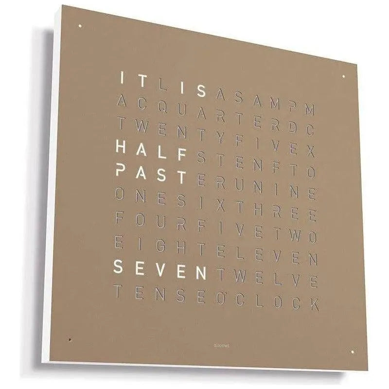 Qlocktwo - QLOCKTWO CLASSIC Wall Clock - QT-CLASSIC-EN-HZ | Montreal Lighting & Hardware