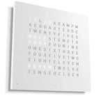 Qlocktwo - QLOCKTWO CLASSIC Wall Clock - QT-CLASSIC-EN-WP | Montreal Lighting & Hardware