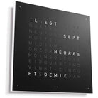 Qlocktwo - QLOCKTWO CLASSIC Wall Clock - QT-CLASSIC-FR-BP | Montreal Lighting & Hardware