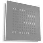 Qlocktwo - QLOCKTWO CLASSIC Wall Clock - QT-CLASSIC-FR-GP | Montreal Lighting & Hardware
