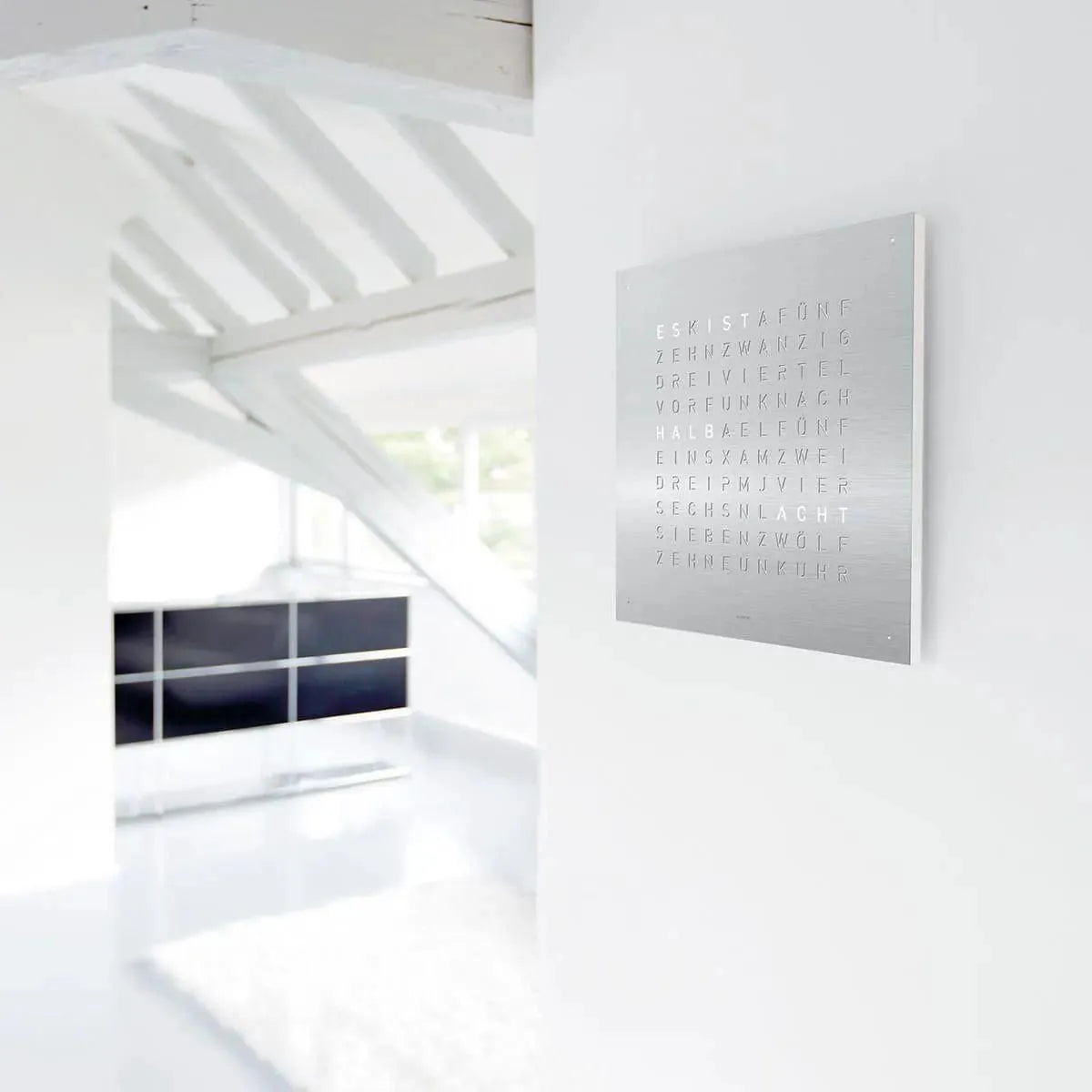 Qlocktwo - QLOCKTWO CLASSIC Wall Clock - QT-CLASSIC-FR-SS | Montreal Lighting & Hardware