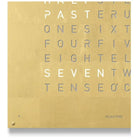 Qlocktwo - QLOCKTWO LARGE Gold Creator's Edition Wall Clock - QT-LARGE-CE-FR-GD | Montreal Lighting & Hardware