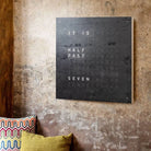 Qlocktwo - QLOCKTWO LARGE Metamorphite Creator's Edition Wall Clock - QT-LARGE-CE-FR-ME | Montreal Lighting & Hardware