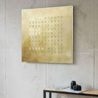Qlocktwo - QLOCKTWO LARGE Silver & Gold Creator's Edition Wall Clock - QT-LARGE-CE-FR-SG | Montreal Lighting & Hardware