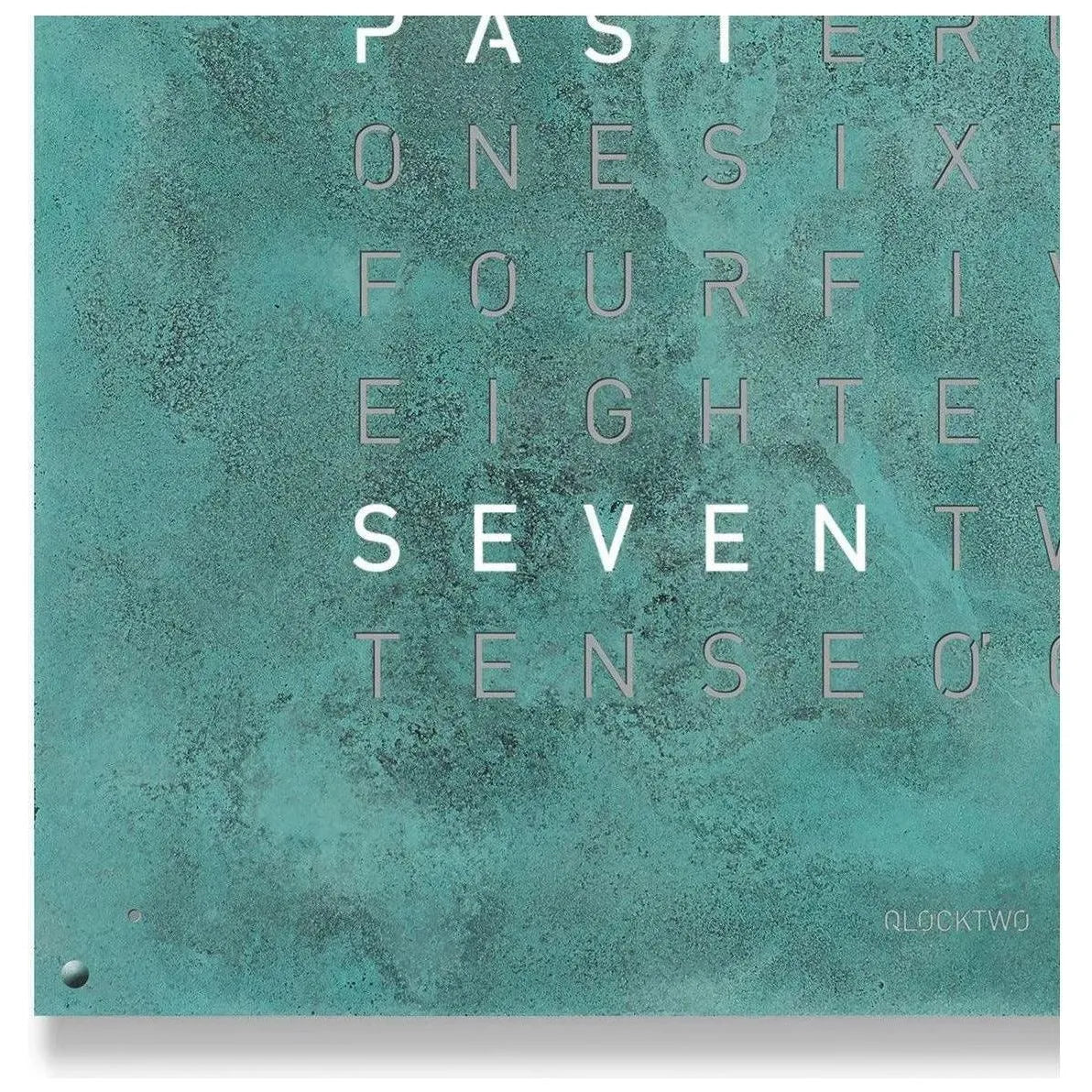 Qlocktwo - QLOCKTWO LARGE Vintage Copper Creator's Edition Wall Clock - QT-LARGE-CE-FR-VC | Montreal Lighting & Hardware