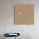 Qlocktwo - QLOCKTWO LARGE Wall Clock - QT-LARGE-EN-HZ | Montreal Lighting & Hardware