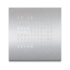 Qlocktwo - QLOCKTWO LARGE Wall Clock - QT-LARGE-EN-SS | Montreal Lighting & Hardware