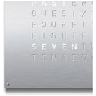 Qlocktwo - QLOCKTWO LARGE Wall Clock - QT-LARGE-FR-SS | Montreal Lighting & Hardware