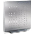 Qlocktwo - QLOCKTWO TOUCH Metal Alarm Clock - QT-TOUCH-METAL-EN-FM | Montreal Lighting & Hardware